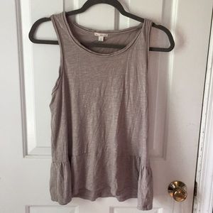 Peplum Tank
